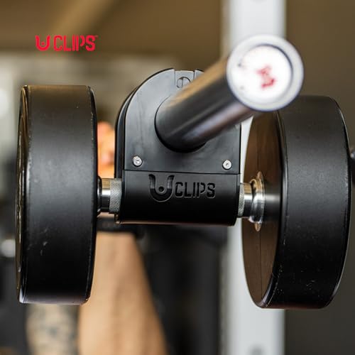 Home Gym U Clip - Bar to Landmine Adapter, Belt Squat and T-bar Row Attachment, Dip Belt Hook, Dumbbell to Barbell Convert...