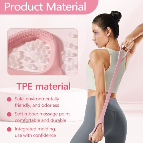 Yitexin Figure 8 Resistance Band, Stretch Bands for Exercise, Stretch Strap for Arm Shoulder Back Chest Stretching, Elasti...