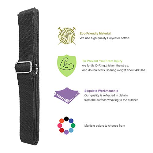 UBING Leg Stretcher, Door Flexibility Trainer, Over The Door Strech Strap for Flexibility, Splits Trainer for Dance Ballet...