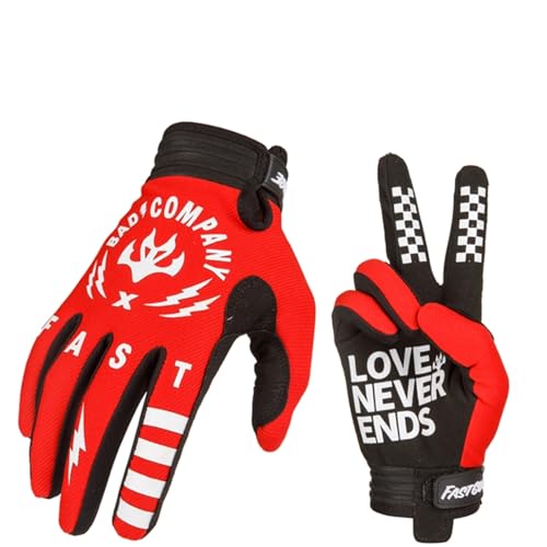 EXCEREY Motorcycles Racing Bicycles Full Finger Gloves for Adult Cycling Climbing Riding Biking Outdoor Sports