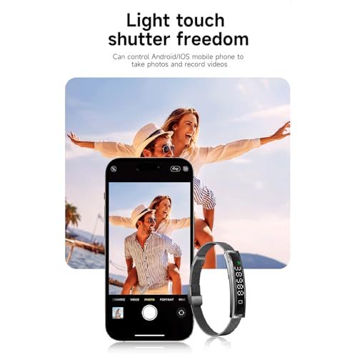 Health Smart Bracelet,Fitness Tracker with Heart Rate, Sleep Monitoring, Blood Oxygen, Step Counting for iOS and Android, ...