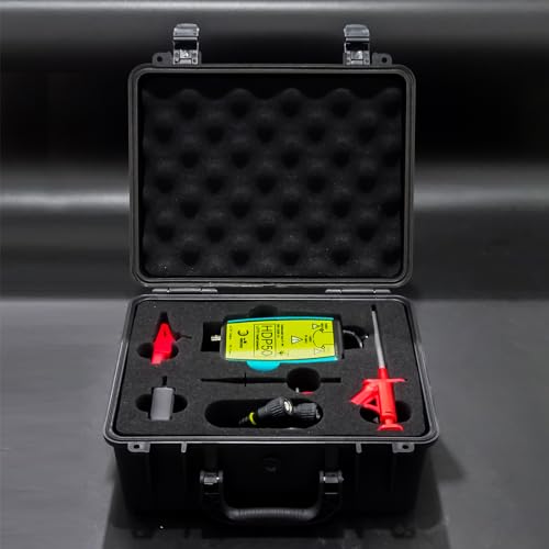 Goupchn HDP50 High Voltage Differential Active Probe 1400V 100MHz 50X/500X Attenuation Rate Oscilloscope Probe Kit with Ac...