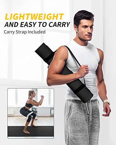 CAMBIVO Yoga Mat for Women and Men, Extra Long and Wide Exercise Mat(72"x48"/84"x30"), Large Non Slip Workout Mat for Yog...
