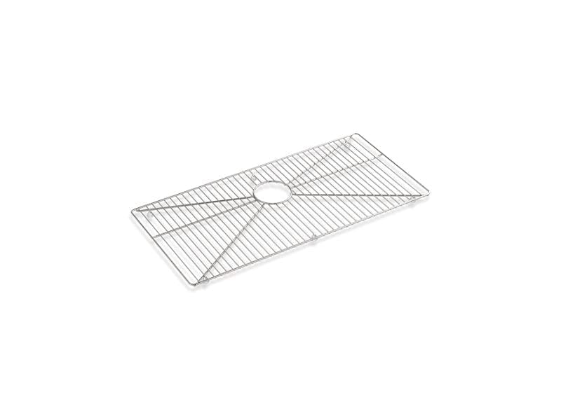 Kohler, 21616-ST, Lyric Sink Rack for K-RH23374-4PC and K-RC21612-2PC, Stainless Steel