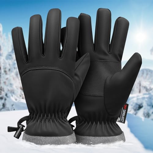 Odtmger Winter Gloves,Ski Gloves Waterproof & Warm Cold Weather Gloves for Parent - Cycling, Driving, Running