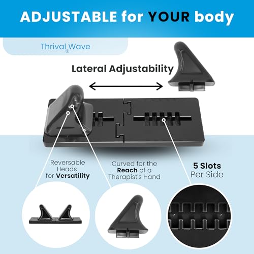 Thrival Wave - Fully Adjustable Psoas Muscle Release Tool for QL, Hip Flexor, Back, Hamstring, Glute, Iliacus, and Neck Pa...