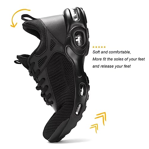 Kapsen Men's Air Running Shoes Lightweight Breathable Walking Shoes Non Slip Fashion Sneakers Mesh Workout Casual Sports S...