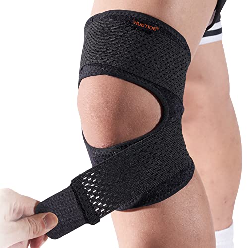 Knee Brace for Knee Pain Women and Men Patellar Tendon Support Strap,Adjustable Neoprene Knee Support Stabilizer for Menis...