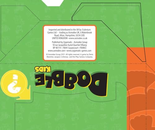 Asmodee | Dobble Kids | Card Game | Ages 6+ | 2-8 Players | 15 Minutes Playing Time