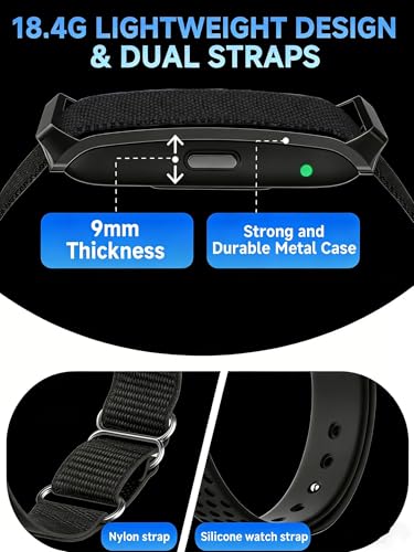 Smart Bracelet for Men Women, Health Activity Fitness Trackers, 24/7 Continuous Blood Pressure/Heart Rate Monitor, 24H Sle...