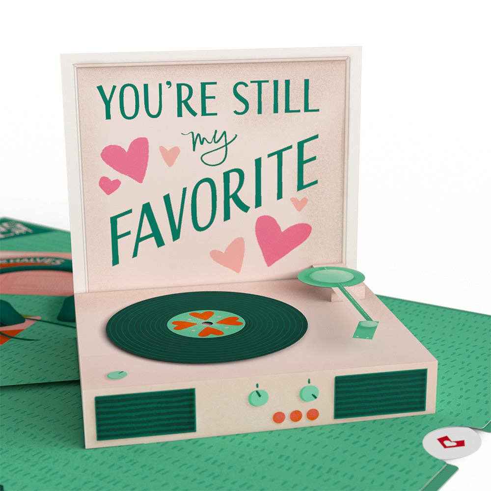 Just for the Record Anniversary 5''x7'' Card