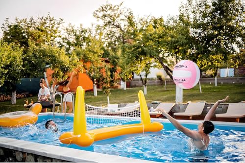 ZLY Volleyball,Official Size 5 Volleyballs for Indoor Outdoor,Soft Touch Volleyballs for Beach Play Pool Training Game wit...