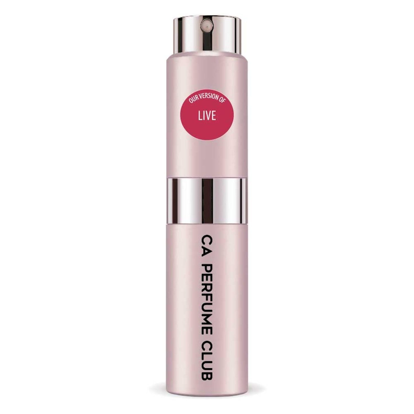 CA Perfume Impression of Live for Women Floral Fruity Scent Long Lasting Perfumes for Women Eau De Parfum Travel Size Refillable Atomizer Spray 0.27 Fl Oz 8ml
