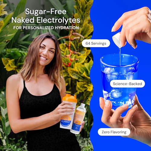 LYTE BALANCE Electrolye Concentrate | Liquid Electrolytes Drink Mix w/Sodium, Potassium & Magnesium | Daily Hydration, Mus...