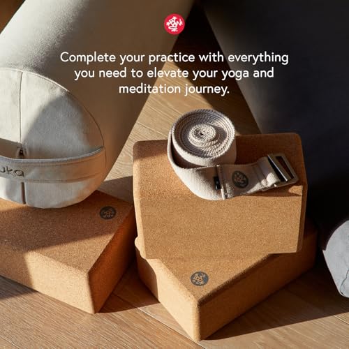 Manduka Begin Yoga Mat 68" - 5mm Cushioning | Comfortable, Lightweight & Reversible with Alignment Stripe | Budget-Friendl...