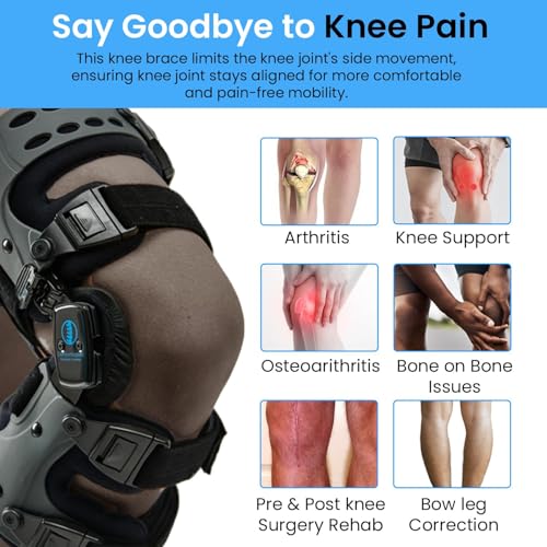 Comfyorthopedic Men & Women OA Unloader Knee Brace, Medial Arthritis Pain & Osteoarthritis Offloader, Bone on Bone Cartila...