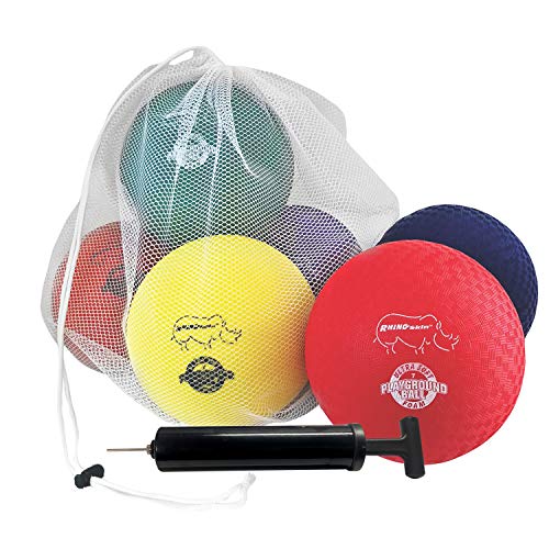 Champion Sports Super Soft Playground Ball Set – Rhino Skin® Foam Inflatable Balls for Indoor & Outdoor Play Durable, Ligh...
