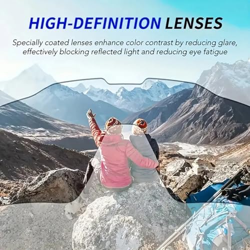 Paleshy 6 Pack Sports Sunglasses for Men and Women, UV400 Protection, Lightweight Wraparound Non-Slip for Sunglasses for R...