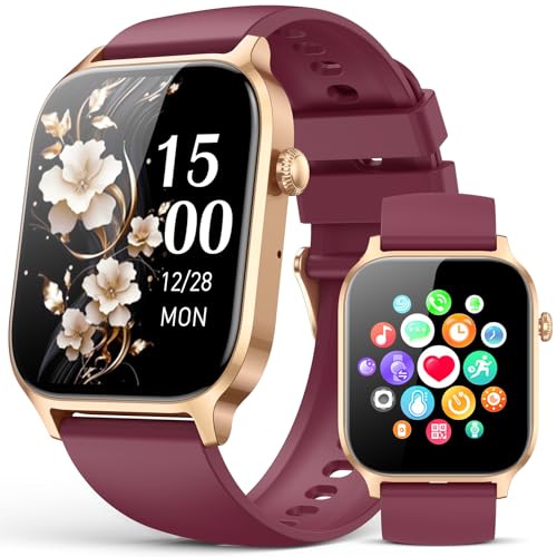 Smart Watches for Women Men, Fitness Tracker Watch with 110 Sports Modes, Step Counter/Sleep Monitor/Pedometer, IP68 Water...
