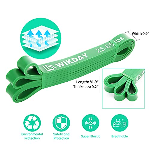 WIKDAY Resistance Bands for Working Out, Exercise Bands, Workout Bands, Pull Up Assistance Bands for Body Stretching Train...