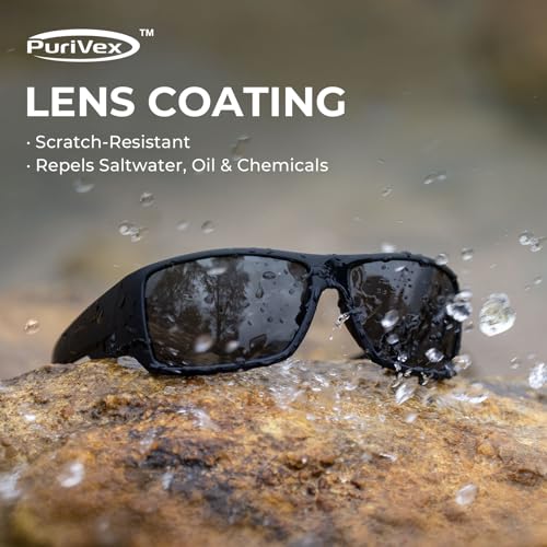 KastKing Iditarod Polarized Sport Sunglasses,PuriVex Protective Lens Coating Fishing Sunglasses For Driving Cycling Running
