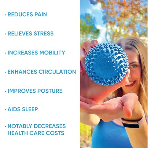 Dr. Cohen’s Heatable Deep Tissue Massage Ball - acuBall Trigger Point Massage Therapy for Myofascial Release and Exercise...