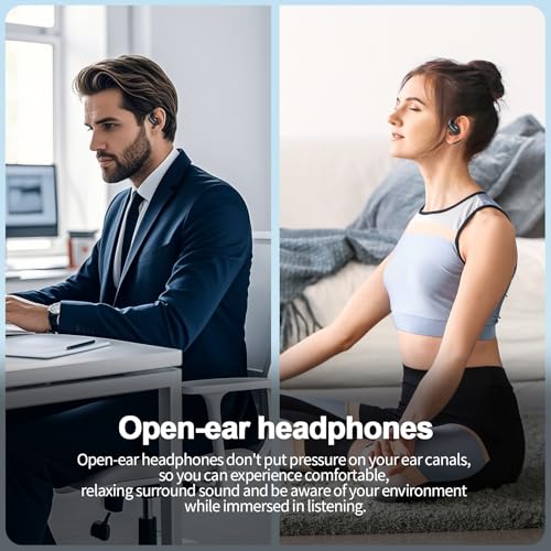 OWMSIC Wireless Earbuds, Sports Bluetooth 5.4 Headphones with ENC Noise Cancelling Mic, 67 Hrs Playtime Ear Buds with LED ...