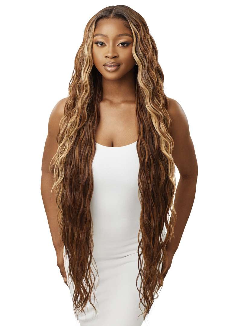 Outre Lace Front Wig - Melted Hairline - Lorenza (DRFF2/HONEY AMBER BROWN)