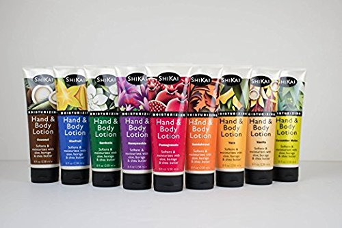 ShiKai Gardenia Hand & Body Lotion (8oz, Pack of 3) | Daily Moisturizing Skincare for Dry and Cracked Hands | With Aloe Vera & Vitamin E