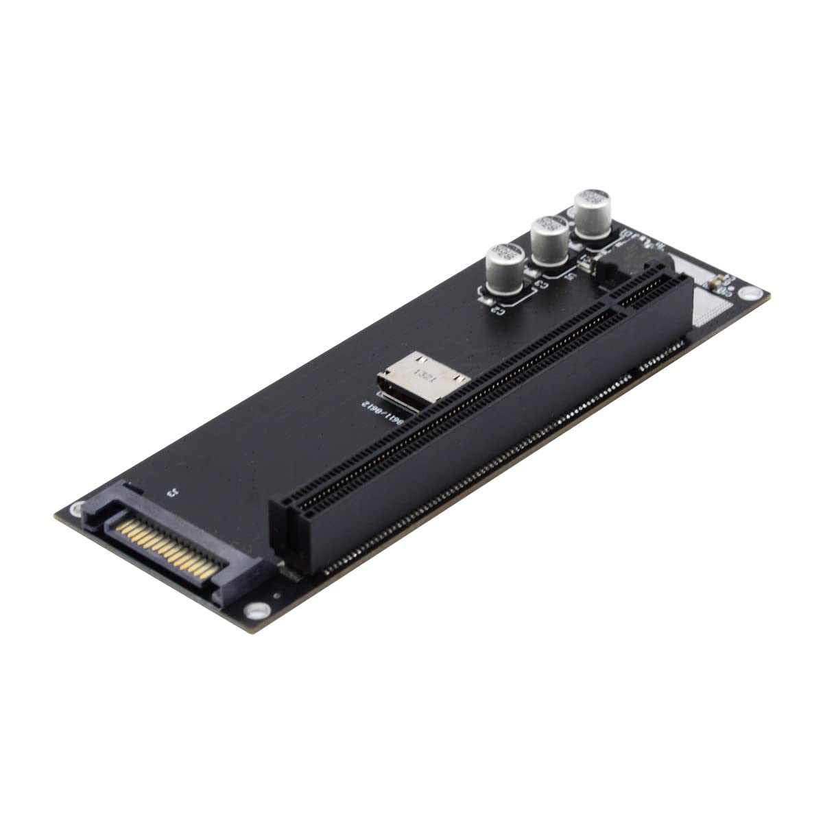 Cablecc Oculink SFF-8612 SFF-8611 to PCIE PCI-Express 16x 4X Adapter with SATA Power Port for Mainboard Graphics Card
