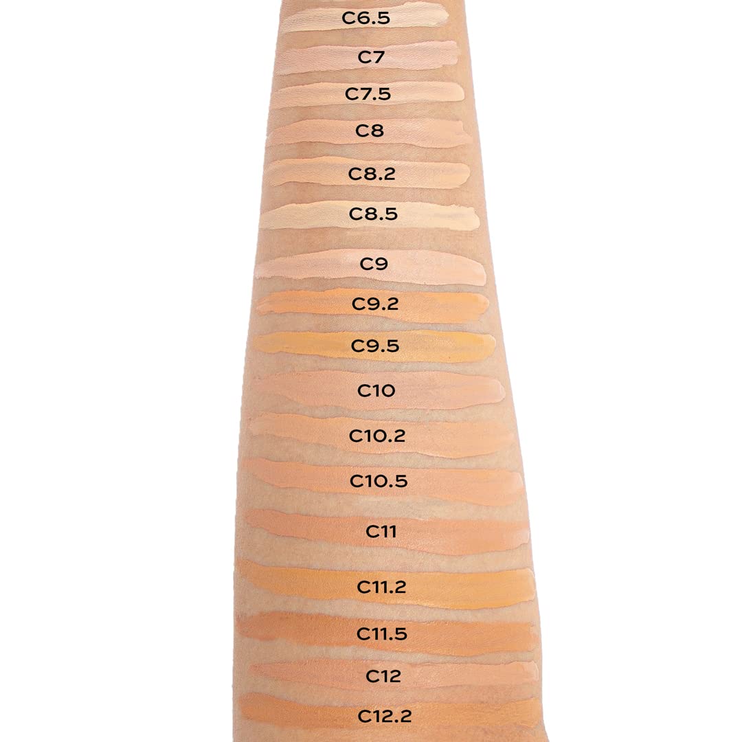 Makeup Revolution Conceal and Hydrate Concealer, Full Coverage & Matte Finish, C0.5 for Fair Skin Tones, Vegan & Cruelty-Free, 0