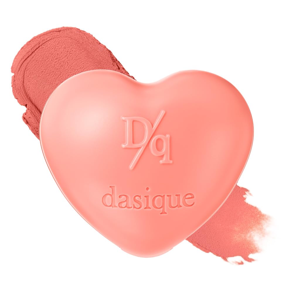 dasique Souffle Color Pot #02 Pomelo Pudding - Makeup Blush, Buildable Silky-Smooth Texture, Build-In Mini Brush, Multi-Use For