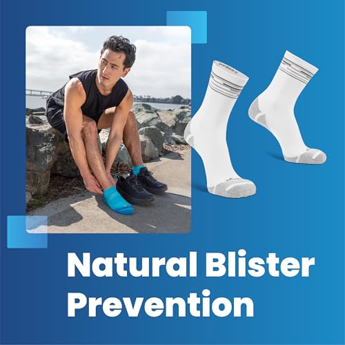Balega Men's Hidden Comfort Performance No Show Athletic Running Socks (1-Pair)