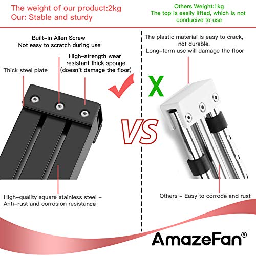AmazeFan Leg Stretcher, 3 Bar Leg Split Stretching Machine, Flexibility Stretching Equipment for Ballet, Yoga, Dance, Mart...