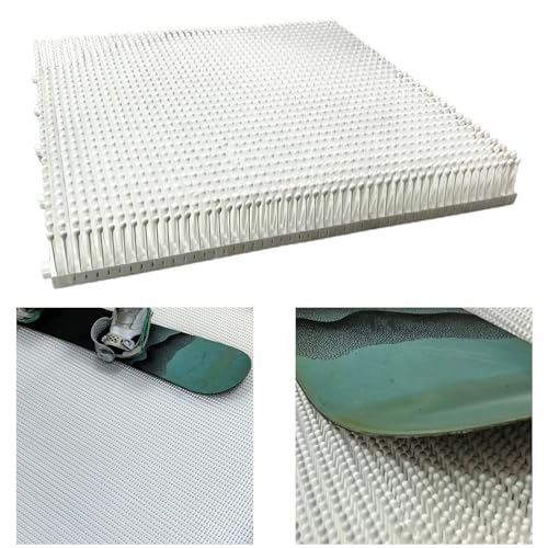 Menolana Mushroom Ski Mat Carpet Sturdy,Versatile for Floor No Indoor White Ski Training Board Kids Boys Adult