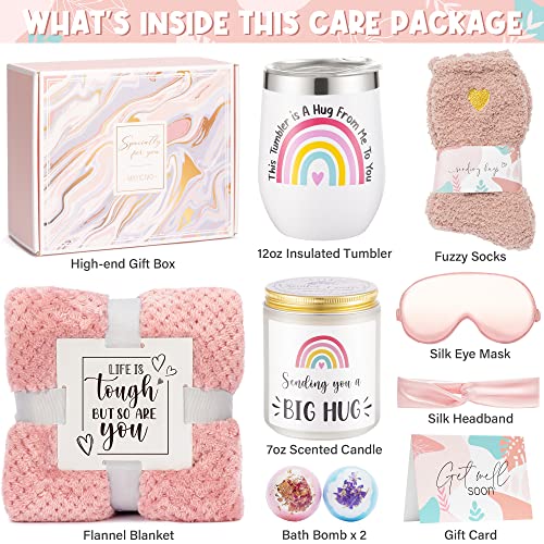 Get Well Soon Gifts for Women, Inspirational Birthday Gifts for Women, Self Care Package Get Well Gift Baskets for Friends...