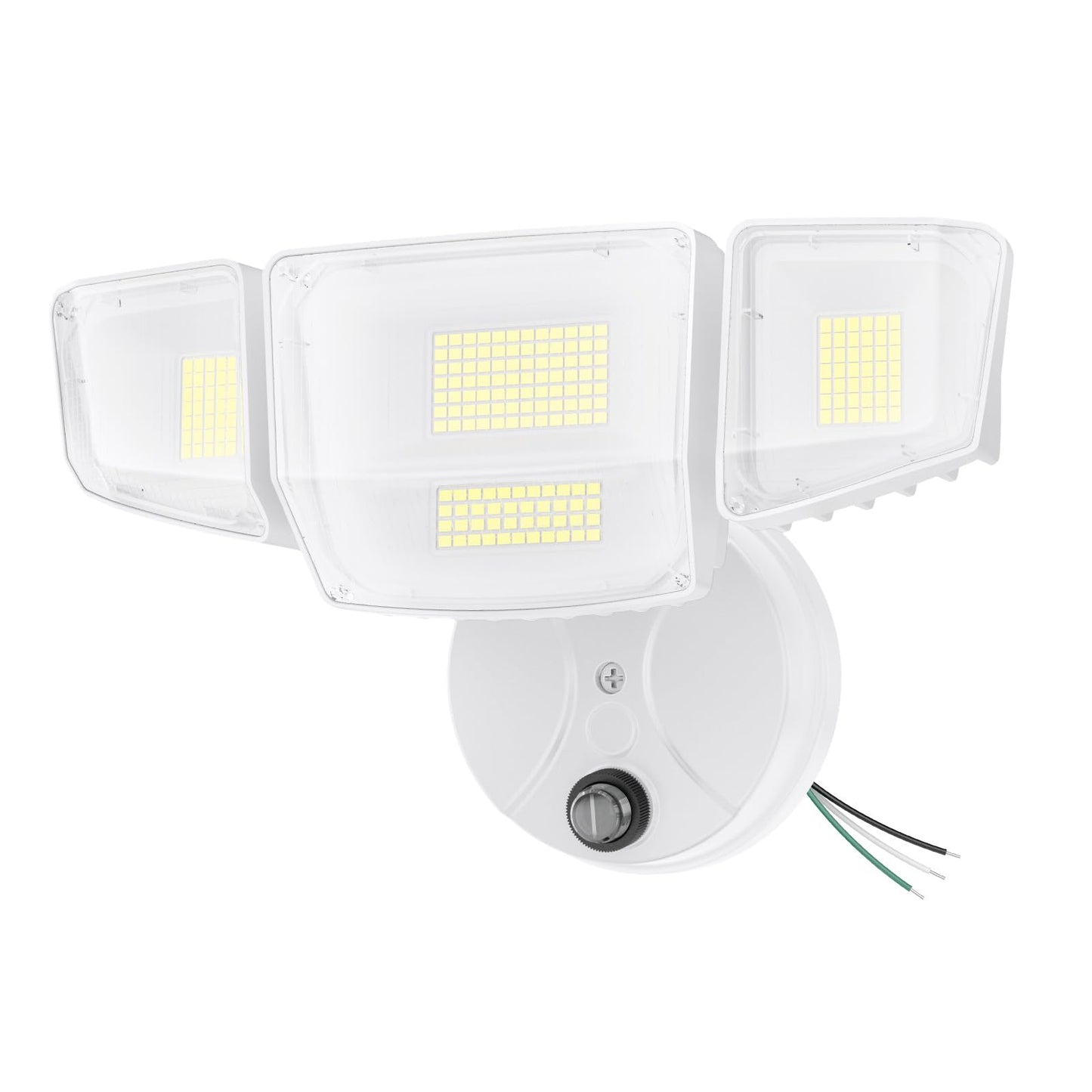 Onforu Dusk To Dawn Outdoor Lighting 90W 10000Lm Flood Lights Outdoor Ip66 Waterproof White Led Security Light With Photocell 6500K Daylight 4 Heads Exterior Light Fixture For Yard Patio Garden