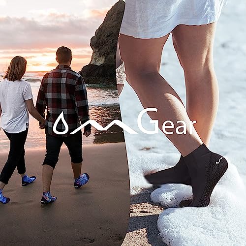 OMGear Water Socks Sand Proof Booties Quick Dry Swim Dive Socks for Sand Soccer Beach Volleyball