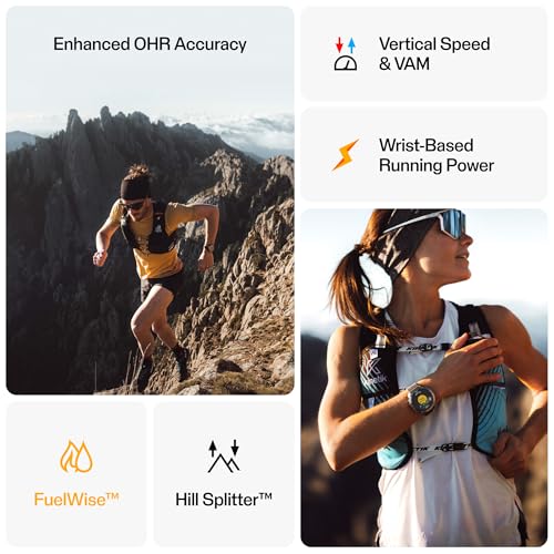 Polar Grit X2 Pro Premium GPS Smart Sports Watch – Ultimate Outdoor Adventure Watch with Rugged Design, Advanced Navigatio...