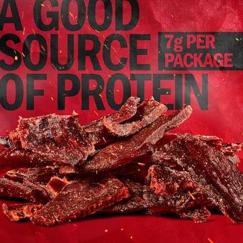 Jack Link's Beef Jerky Multipack - Original - Made with 100% Real Beef - Ready to Eat Real Meat Protein Snacks - 7g Protei...