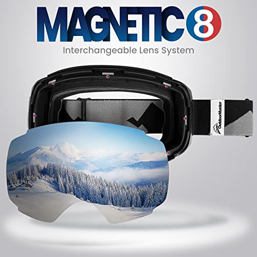 OutdoorMaster Ski Goggles PRO Replacement Lens - 20+ Choices