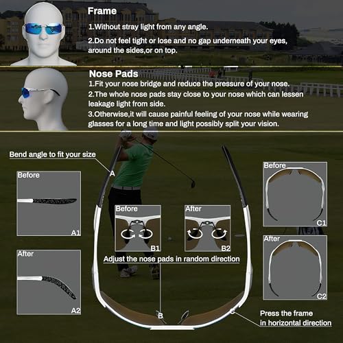 ROCKNIGHT Driving HD Polarized UV400 Protection Ultra light Al-Mg Golf Fishing Outdoor Sunglasses