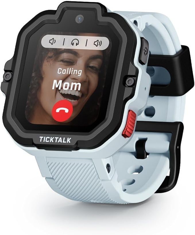 TickTalk5 Smart Watch for Kids with GPS Tracker, Video Calling, Texting, and Parental App, 4G Smartwatch with Free Music, ...