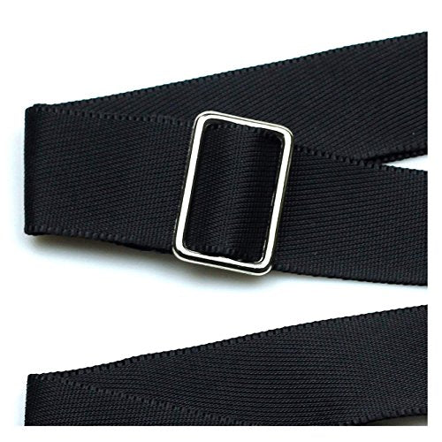 Hibate Black 55" x 1.5" Shoulder Bag Strap Replacement for Crossbody Duffle Messenger Bags Straps