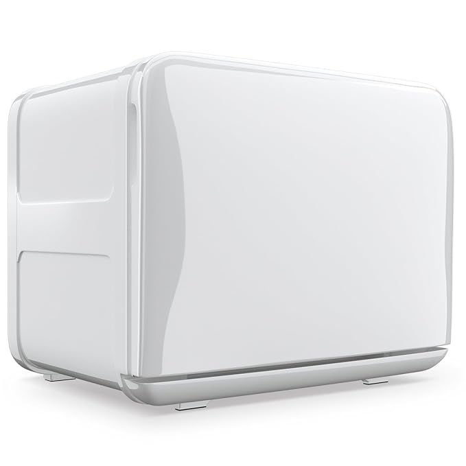 Towel Warmer Cabinet, 8.5L Professional Small Hot Towel Warmer Heating Use for SPA, Massage, Salon, Barber and Home - White