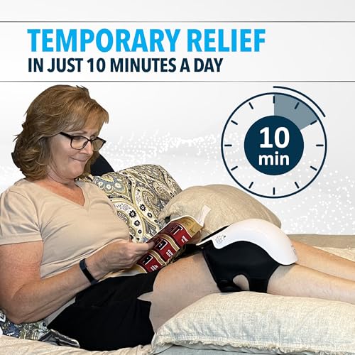 FORTHIQ Knee Massager Smart with Heat, Red Light and Vibration, 3-in-1 Cordless, 2025 Updated Edition, Gifts for Grandma &...
