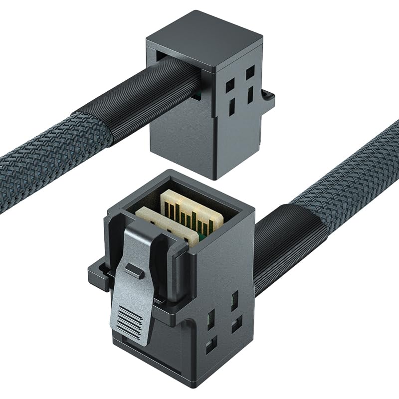 10Gtek Sff-8643 To Sff-8643 12G Internal Mini Sas Hd Cable, With Sideband, For Nvme Backplane/Raid Card, Hot-Swap & Sata Compati