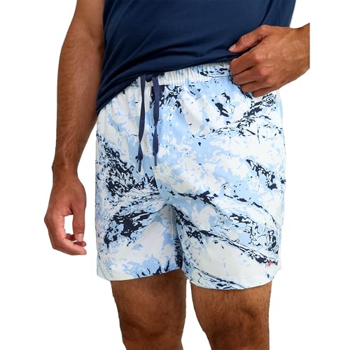 HUK Mens Pursuit Volley Pattern Short, Quick-Dry Shorts for Men