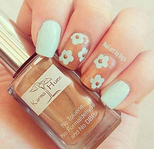 Karma Naturals Nail Polish - Non-Toxic, Vegan & Cruelty-Free (Beach Bronze, 0.43 fl oz)