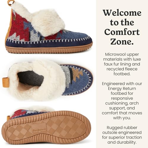 Dearfoams Women's Moritz Mountain Energy Return Technology Bootie
